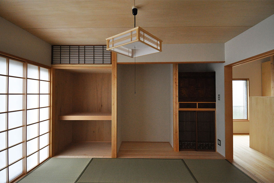 埼玉県川越市のリフォーム住宅　　「川越市霞ヶ関の改修」