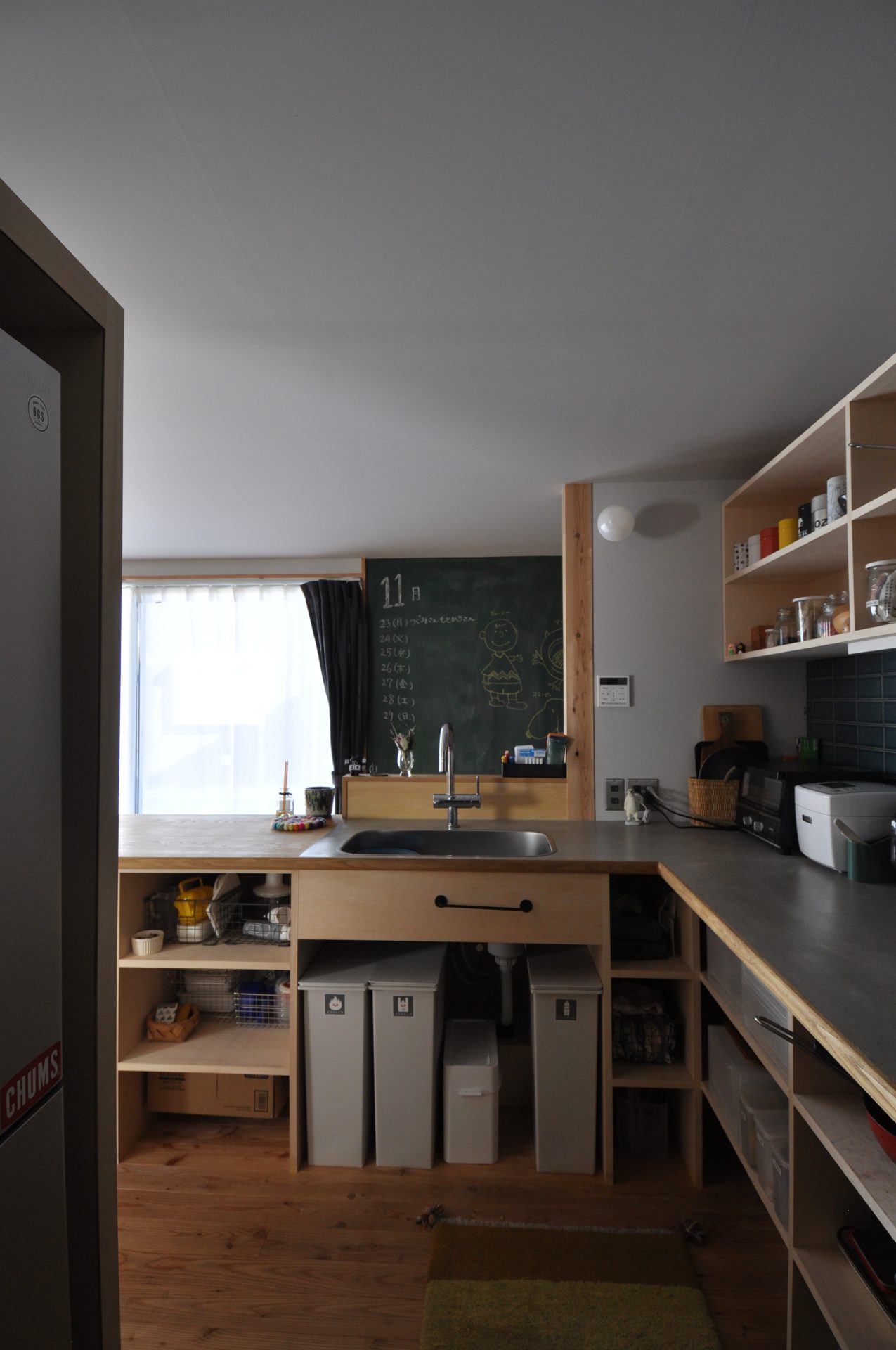 　埼玉県坂戸市の新築住宅　　　　「庭とつながる家」