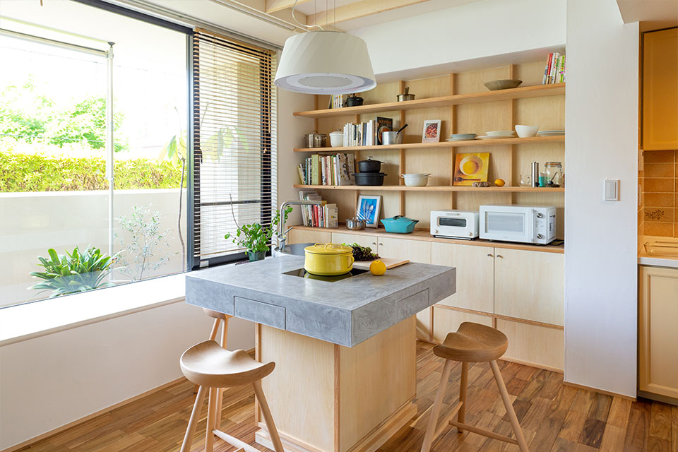 スープ作家さんマンションリフォーム　新しいご飯装置「ミングル」