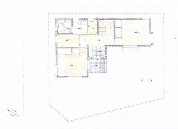 　埼玉県坂戸市の新築住宅　　「坂戸の家」