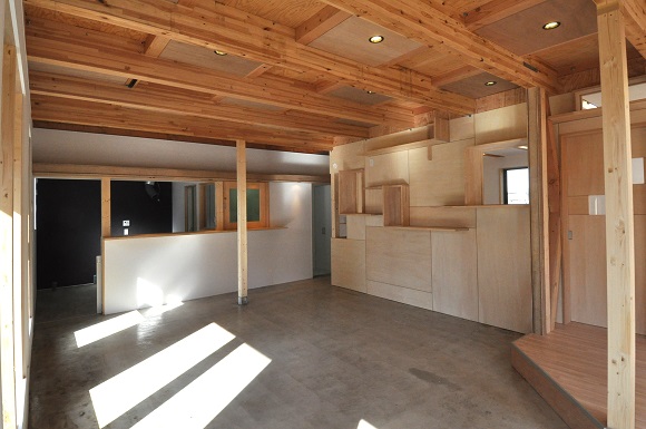 中青木のアトリエ兼住宅