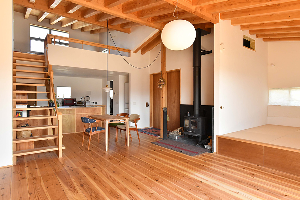 住みながら変化する家