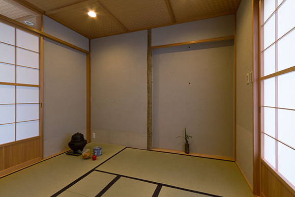 鳩ヶ谷の茶室