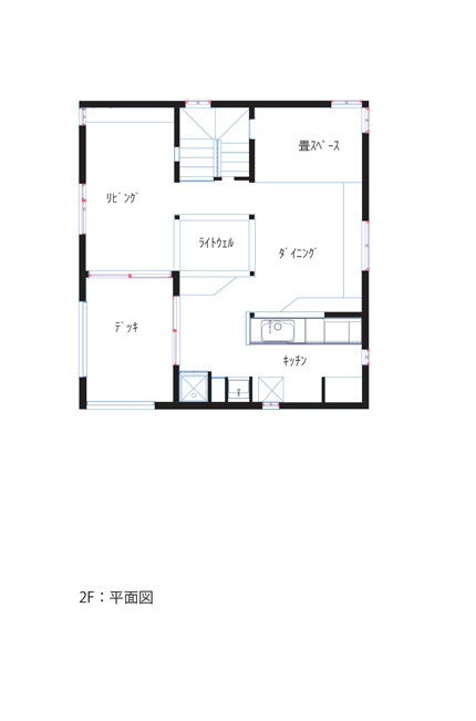 東川口の白い家