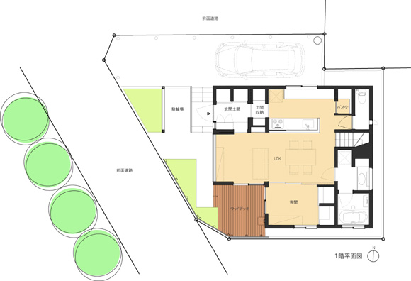 戸塚区平戸の家