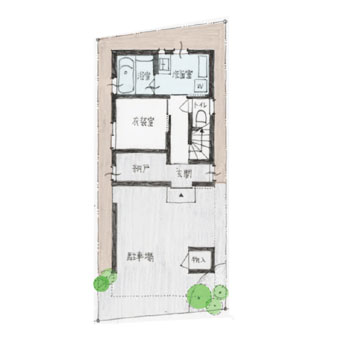 川口市幸町の家