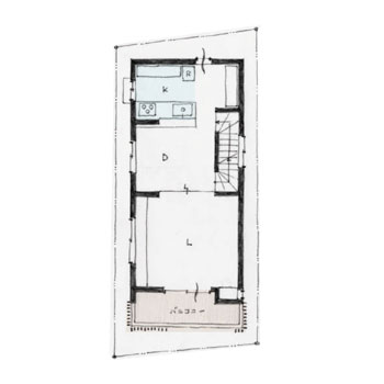 川口市幸町の家