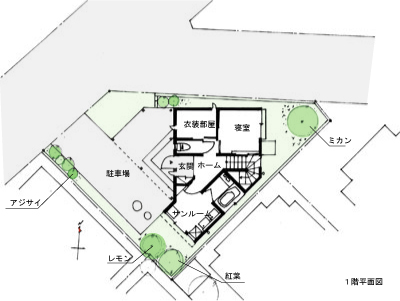 大谷口細野の家