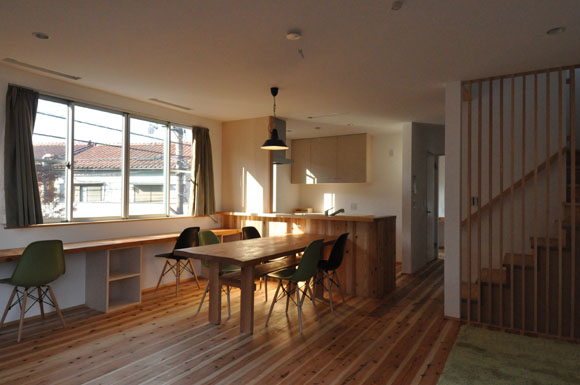 大倉山ダンススタジオのある家