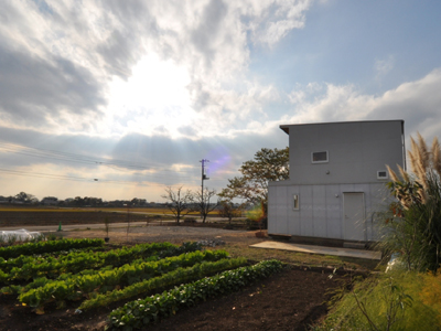 川島町のカフェ兼住宅