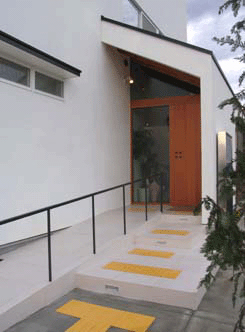 神戸の歯科医院兼住宅