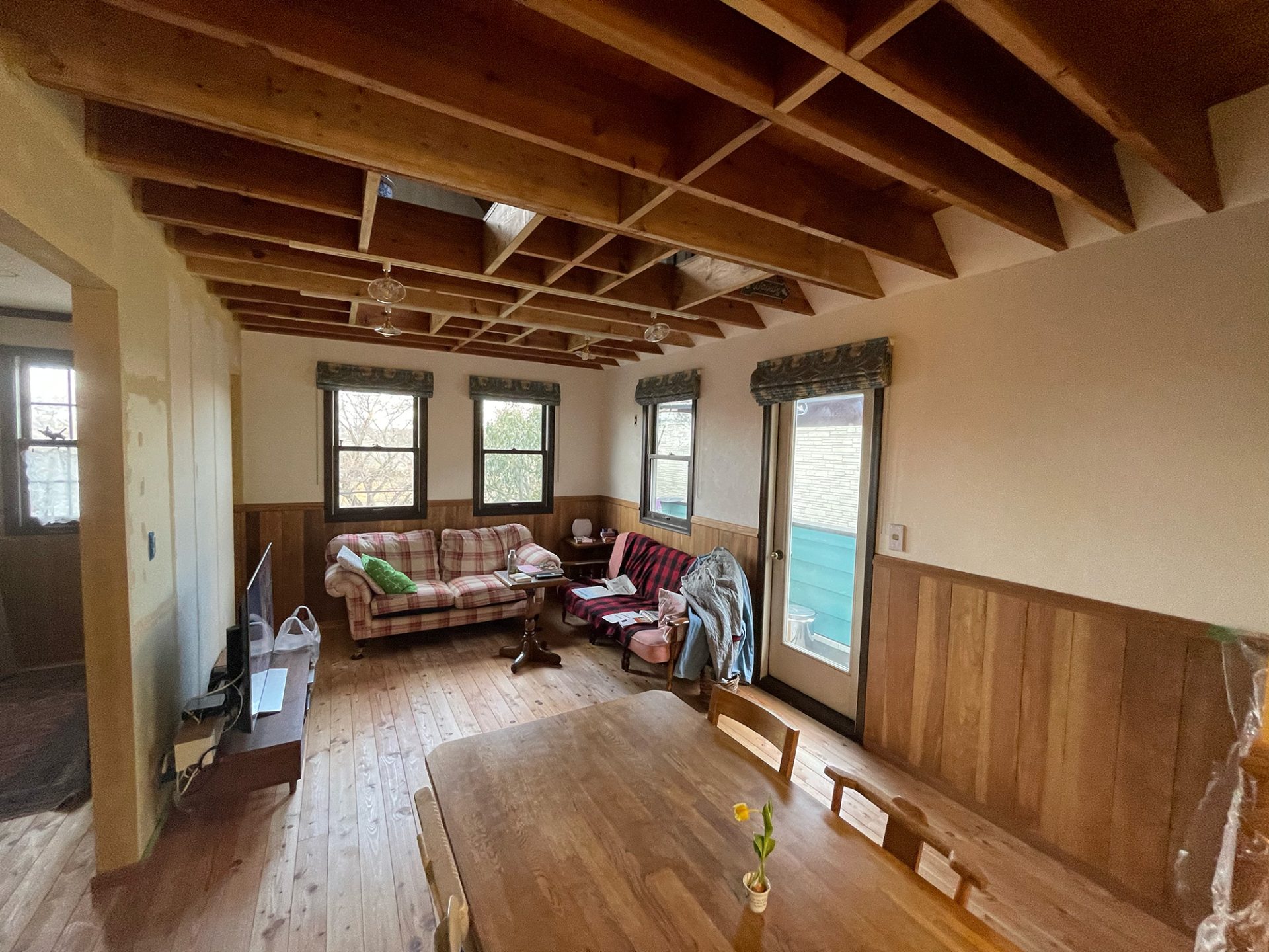 ２×４工法の戸建て改修